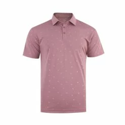 SWANNIES Byrd Polo -Golf Shirts Shop swannies byrd polo rose 01 16894.1676593803