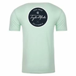 TaylorMade Circle Script Tee 11 TaylorMade Circle Script Tee -Golf Shirts Shop taylormade circle script tee mint 02 83892.1678127880