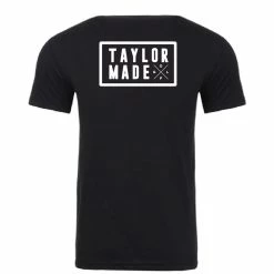 TaylorMade Cross Tee -Golf Shirts Shop taylormade cross tee black 02 05432.1678129680