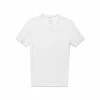 Tommy John Second Skin Crew Neck Tee -Golf Shirts Shop tommy john second skin crew neck tee white 01 01643.1632345489