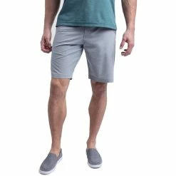 Travis Mathew Beck Shorts -Golf Shirts Shop travis mathew beck short light grey 01 66965.1632513504