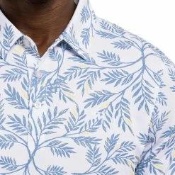 Travis Mathew Desert Wind Polo -Golf Shirts Shop travis mathew desert wind polo white 02 80770.1673903778