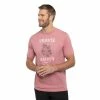 Travis Mathew Feeling Loco Tee -Golf Shirts Shop travis mathew feeling loco tee heather earth red 01 11057.1678483379