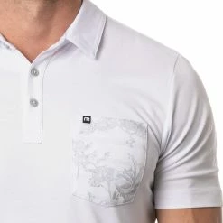 Travis Mathew It's A Rental Polo 12 Travis Mathew It's A Rental Polo -Golf Shirts Shop travis mathew its a rental polo white 02 87644.1676592782