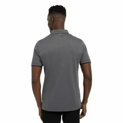Travis Mathew Light Valley Polo -Golf Shirts Shop travis mathew light valley polo heather dark grey 02 80124.1671652844