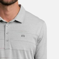 Travis Mathew Onto Something Here Polo -Golf Shirts Shop travis mathew onto something here polo heather sleet 03 01143.1632332484