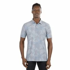 Travis Mathew Patio Time Polo -Golf Shirts Shop travis mathew patio time polo heather medium grey 01 58676.1676594869