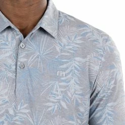 Travis Mathew Patio Time Polo -Golf Shirts Shop travis mathew patio time polo heather medium grey 02 60545.1676598781
