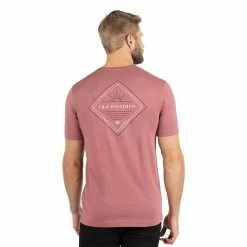 Travis Mathew Pick Up Line Tee -Golf Shirts Shop travis mathew pick up line tee roan rouge 02 59584.1671650431