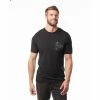 Travis Mathew Thirteen Below Tee -Golf Shirts Shop travis mathew thirteen below tee black 01 64962.1645731469