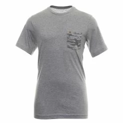 Travis Mathew Thirteen Below Tee 13 Travis Mathew Thirteen Below Tee -Golf Shirts Shop travis mathew thirteen below tee heather grey 01 77328.1663165022
