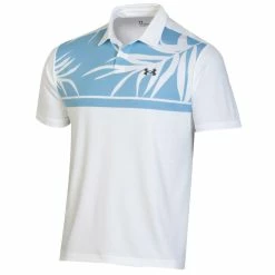 Under Armour Performance Bravo Polo -Golf Shirts Shop under armour performance bravo polo white 01 21326.1632340194