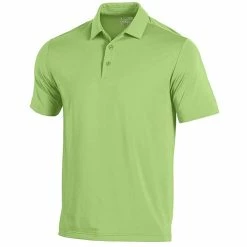 Under Armour T2 Green Polo -Golf Shirts Shop under armour t2 green polo summer lime 01 30121.1675699979